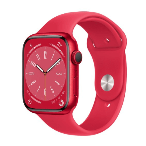 Apple Watch Series 8 LTE 45mm Viền Nhôm Dây Silicone